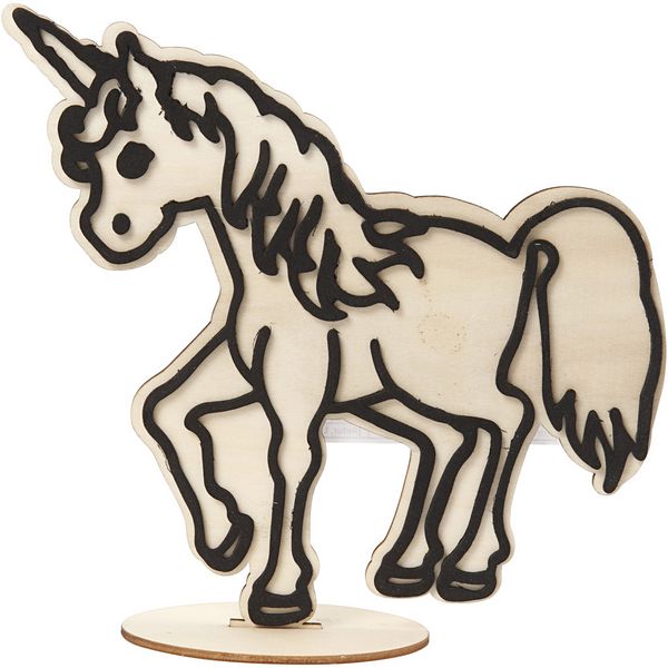 Produktbild: Creativ Company Deko-Figur, Einhorn, H 19 cm, 1 Stk