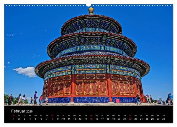 Produktbild: China 2026 - Metropolen und Landschaften (Wandkalender 2026 DIN A2 quer), CALVENDO Monatskalender