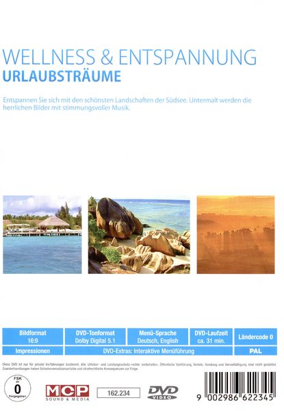 Produktbild: Wellness & Entspannung - Urlaubstr&auml;ume