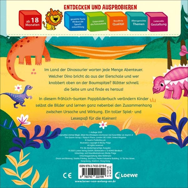 Produktbild: Schau mal, was passiert! Dinosaurier