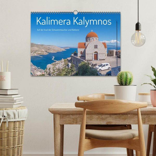 Produktbild: Kalimera Kalymnos (Wandkalender 2026 DIN A3 quer), CALVENDO Monatskalender