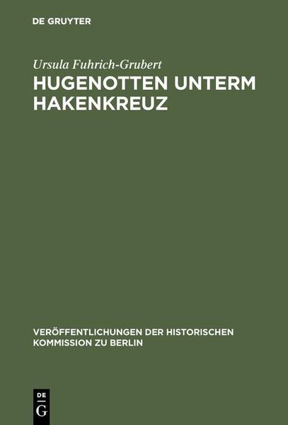 Produktbild: Hugenotten unterm Hakenkreuz