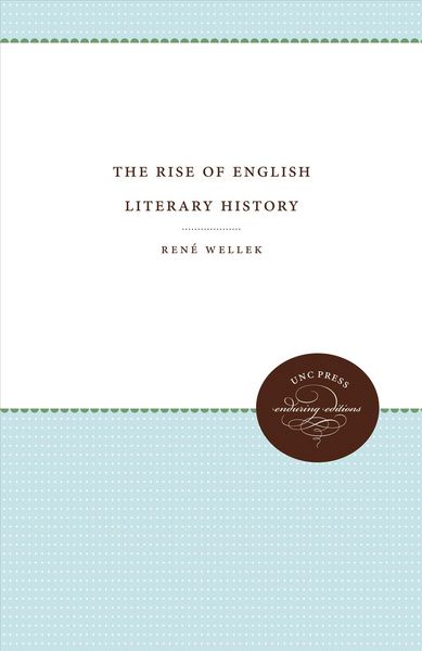 Produktbild: The Rise of English Literary History