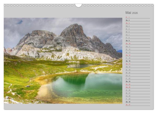 Produktbild: Ufer der Tr&auml;ume (Wandkalender 2026 DIN A3 quer), CALVENDO Monatskalender