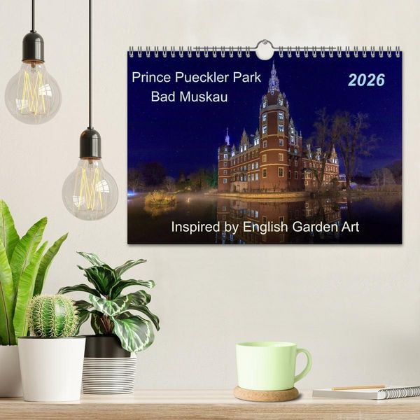 Produktbild: Prince Pueckler Park Bad Muskau (Wall Calendar 2026 DIN A4 landscape), CALVENDO 12 Month Wall Calendar
