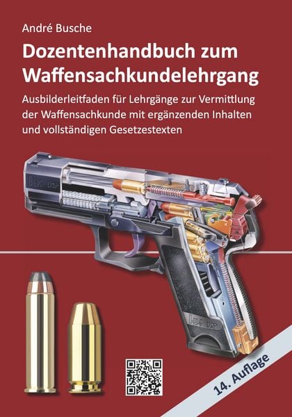 Produktbild: Dozentenhandbuch zum Waffensachkundelehrgang
