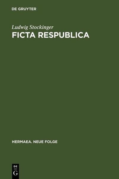 Produktbild: Ficta respublica