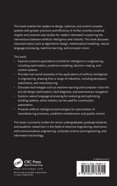 Produktbild: Artificial Intelligence Technologies for Engineering Applications