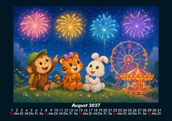Produktbild: Ein Jahr voller Freizeitpark-Abenteuer 2027 Fotokalender DIN A5