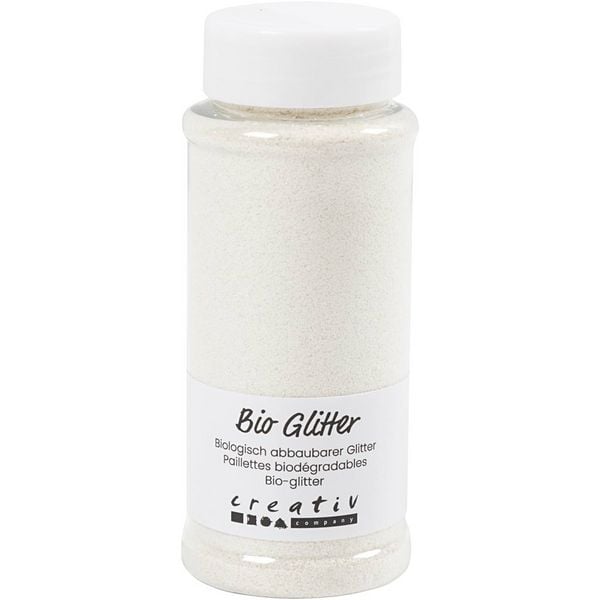 Produktbild: Creativ Company Bio Sparkles, Wei&szlig;, 140 ml/ 1 Dose