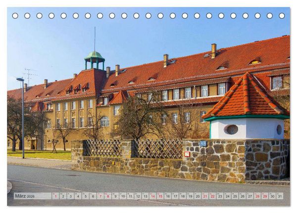 Produktbild: Unterwegs in Riesa (Tischkalender 2026 DIN A5 quer), CALVENDO Monatskalender