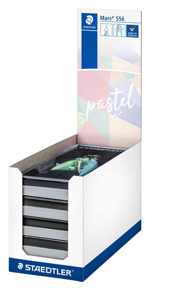 Produktbild: STAEDTLER Mars comfort 556, Pr&auml;zisions-Geometriezirkel, 556 00-PA1