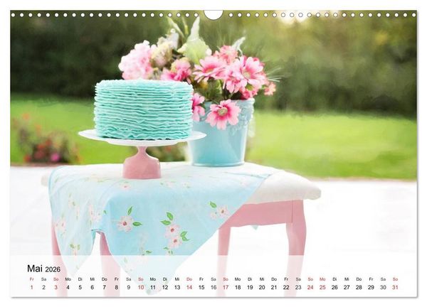 Produktbild: Landhaus-Romantik. Die Farben des Sommers (Wandkalender 2026 DIN A3 quer), CALVENDO Monatskalender