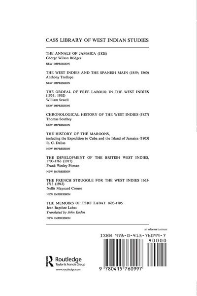 Produktbild: The History of Jamaica