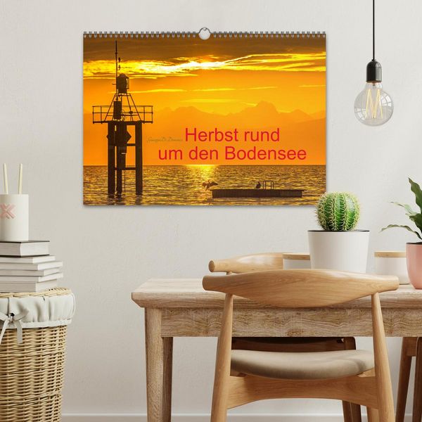 Produktbild: Herbst rund um den Bodensee (Wandkalender 2026 DIN A3 quer), CALVENDO Monatskalender