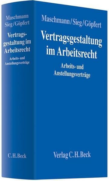 Produktbild: Vertragsgestaltung im Arbeitsrecht