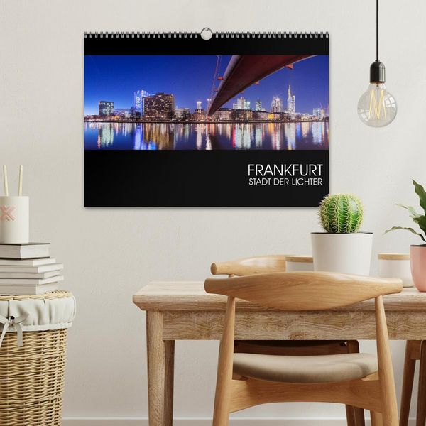 Produktbild: Frankfurt (Wandkalender 2026 DIN A3 quer), CALVENDO Monatskalender