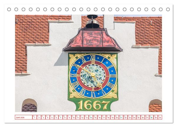 Produktbild: Tettnang - Bilder einer Stadt (Tischkalender 2026 DIN A5 quer), CALVENDO Monatskalender