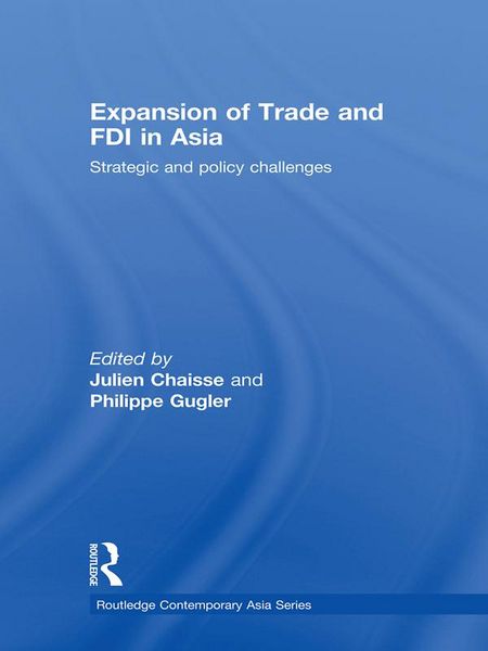 Produktbild: Expansion of Trade and FDI in Asia