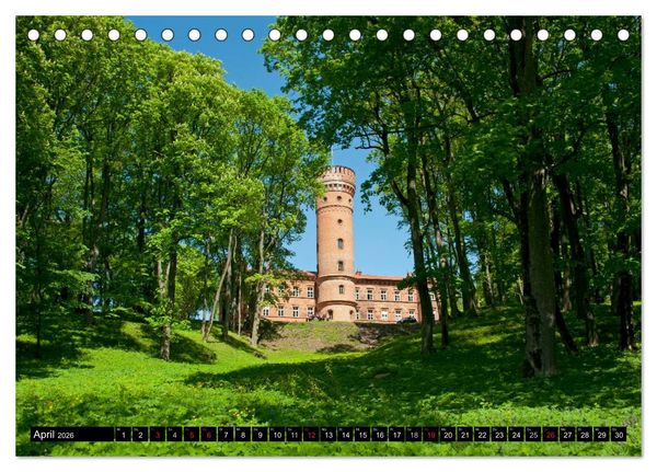 Produktbild: Litauens Sch&ouml;nheiten (Tischkalender 2026 DIN A5 quer), CALVENDO Monatskalender