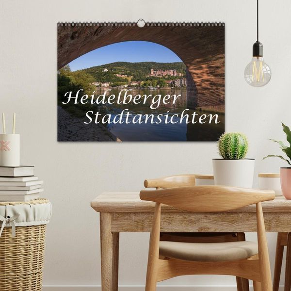 Produktbild: Heidelberger Stadtansichten (Wandkalender 2026 DIN A3 quer), CALVENDO Monatskalender