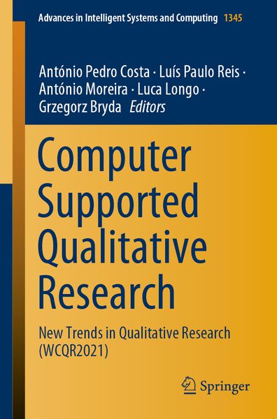 Produktbild: Computer Supported Qualitative Research