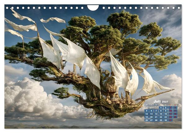 Produktbild: Aerospira (Wandkalender 2027 DIN A4 quer), CALVENDO Monatskalender