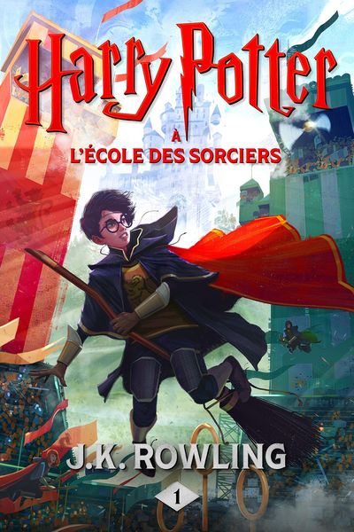 Book cover of Harry Potter à L'école des Sorciers
