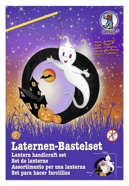 Produktbild: URSUS Laternen-Bastelset "Easy Line - Gespenst"