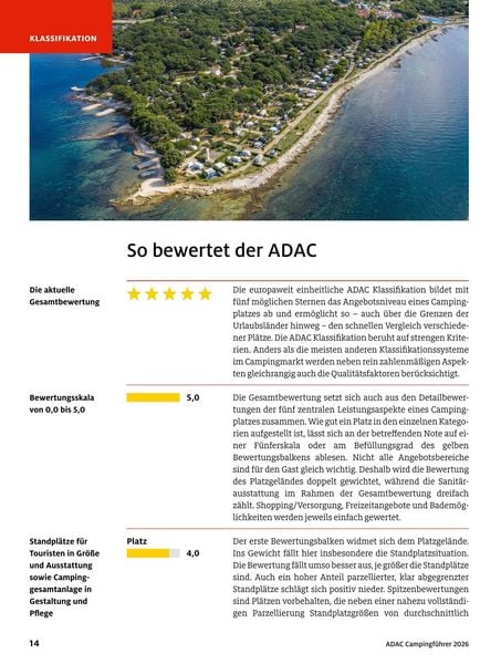 Produktbild: ADAC Campingf&uuml;hrer S&uuml;deuropa 2026