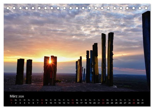 Produktbild: Gute Nacht - Ruhrgebiet! (Tischkalender 2026 DIN A5 quer), CALVENDO Monatskalender