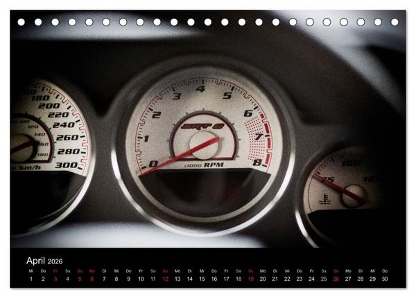 Produktbild: Dodge Challenger SRT8 (Tischkalender 2026 DIN A5 quer), CALVENDO Monatskalender