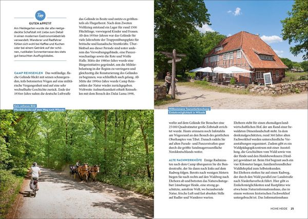 Produktbild: Die L&uuml;neburger Heide erfahren 30 Radtouren durch malerische Landschaften, zu reizvollen St&auml;dten und kulturellen Highlights