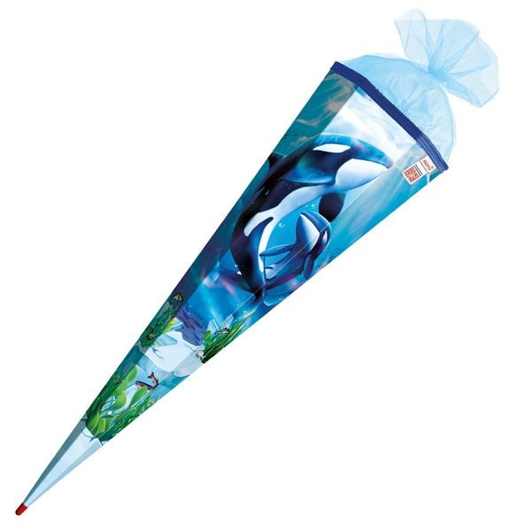 Produktbild: Motivschult&uuml;te, Orcas, 85 cm