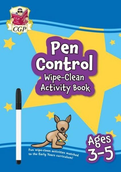 Produktbild: Pen Control Wipe-Clean Activity Book for Ages 3-5 (with pen)