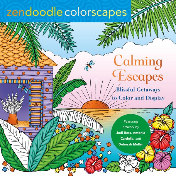Produktbild: Zendoodle Colorscapes: Calming Escapes