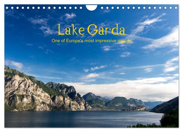 Produktbild: Lake Garda / UK-Version (Wall Calendar 2026 DIN A4 landscape), CALVENDO 12 Month Wall Calendar