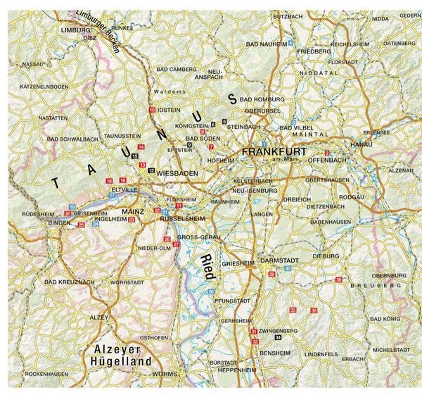 Produktbild: Wanderungen f&uuml;r Langschl&auml;fer Rhein-Main