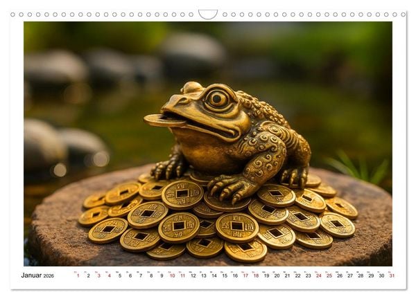 Produktbild: Bilder f&uuml;r ein gutes Feng Shui (Wandkalender 2026 DIN A3 quer), CALVENDO Monatskalender