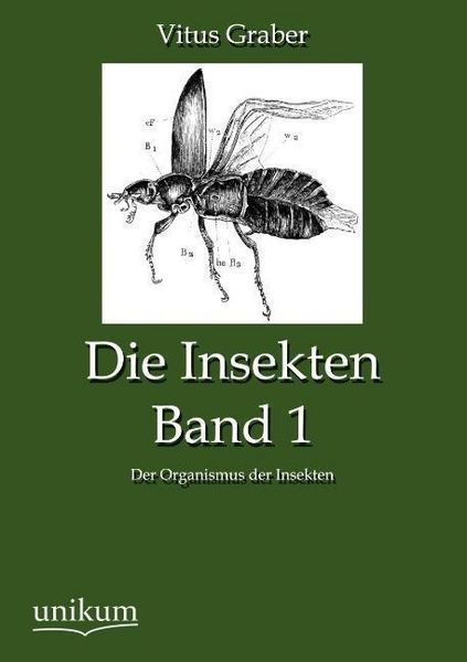Produktbild: Graber, V: Insekten, Band 1