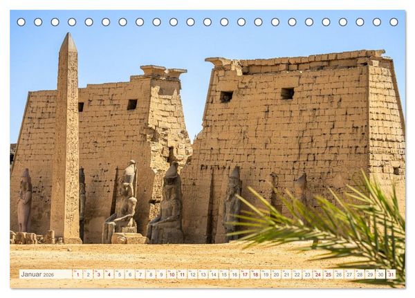 Produktbild: Pharaonisches &Auml;gypten (Tischkalender 2026 DIN A5 quer), CALVENDO Monatskalender