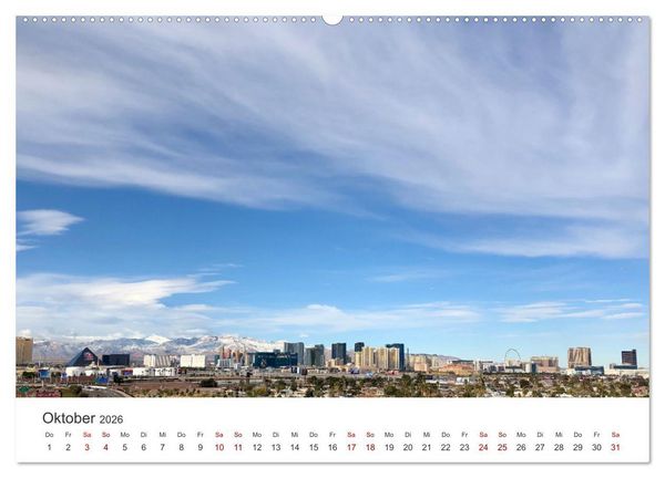 Produktbild: Nevada - Mehr als nur Las Vegas (hochwertiger Premium Wandkalender 2026 DIN A2 quer), Kunstdruck in Hochglanz