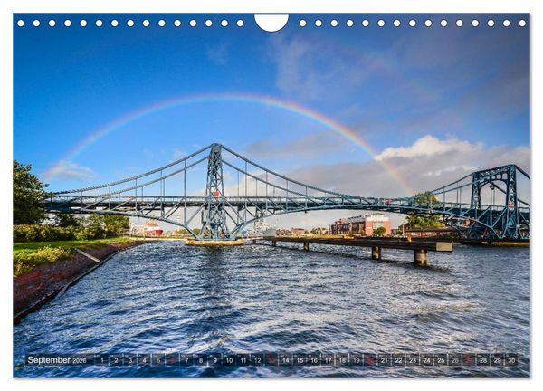 Produktbild: Wilhelmshaven - Impressionen aus der Hafenstadt (Wandkalender 2026 DIN A4 quer), CALVENDO Monatskalender