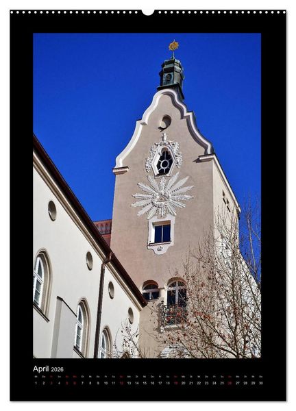Produktbild: Gassen und T&uuml;rme in Regensburg (hochwertiger Premium Wandkalender 2026 DIN A2 hoch), Kunstdruck in Hochglanz