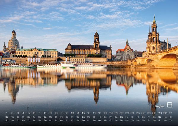 Produktbild: Dresden - magisches Elbflorenz - 2027 - Kalender DIN A3