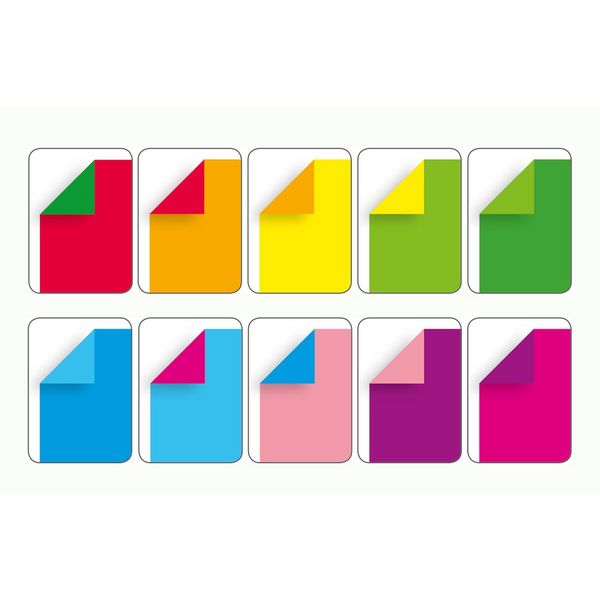 Produktbild: FOLIA&reg; Faltbl&auml;tter Duo, 100 x 100 mm