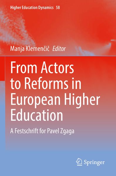 Produktbild: From Actors to Reforms in European Higher Education