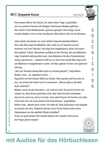 Produktbild: Kinderkrimis und Spurensuche - Detektivgeschichten gemeinsam im Lesetandem lesen
