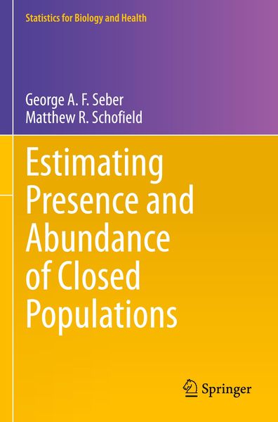 Produktbild: Estimating Presence and Abundance of Closed Populations