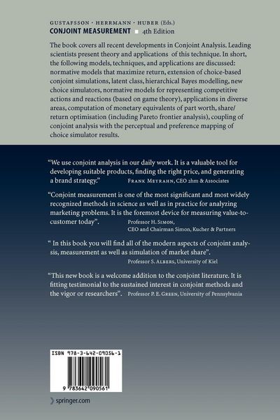 Produktbild: Conjoint Measurement